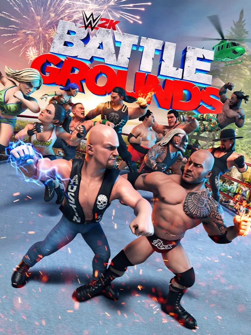 WWE 2K Battlegrounds — couverture