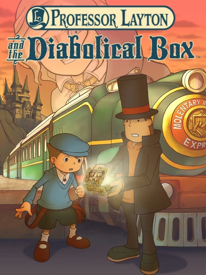 Professor Layton and the Diabolical Box — cover