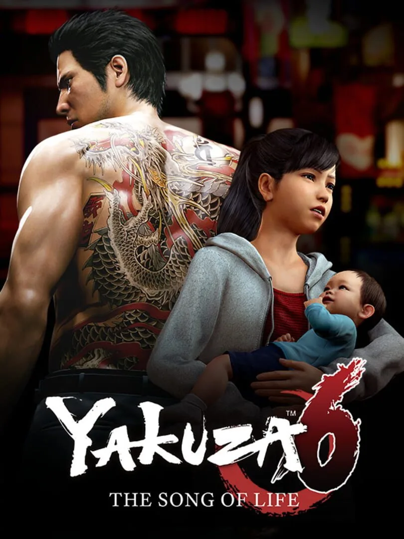 Yakuza 6: The Song of Life — cover