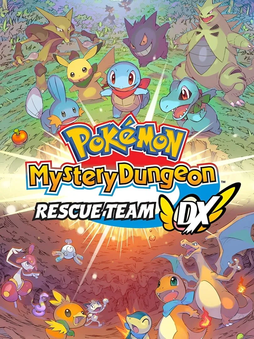 Pokémon Mystery Dungeon: Rescue Team DX — couverture