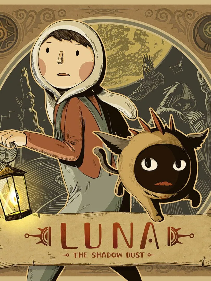 Luna: The Shadow Dust — cover