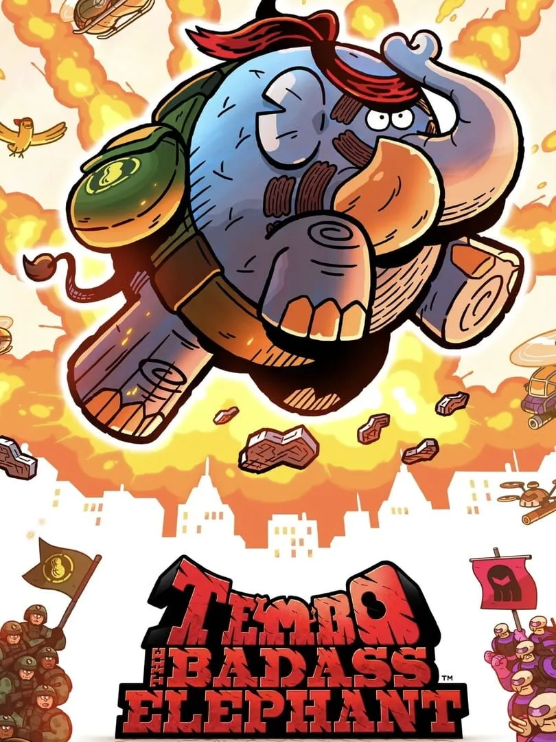 Tembo the Badass Elephant — couverture