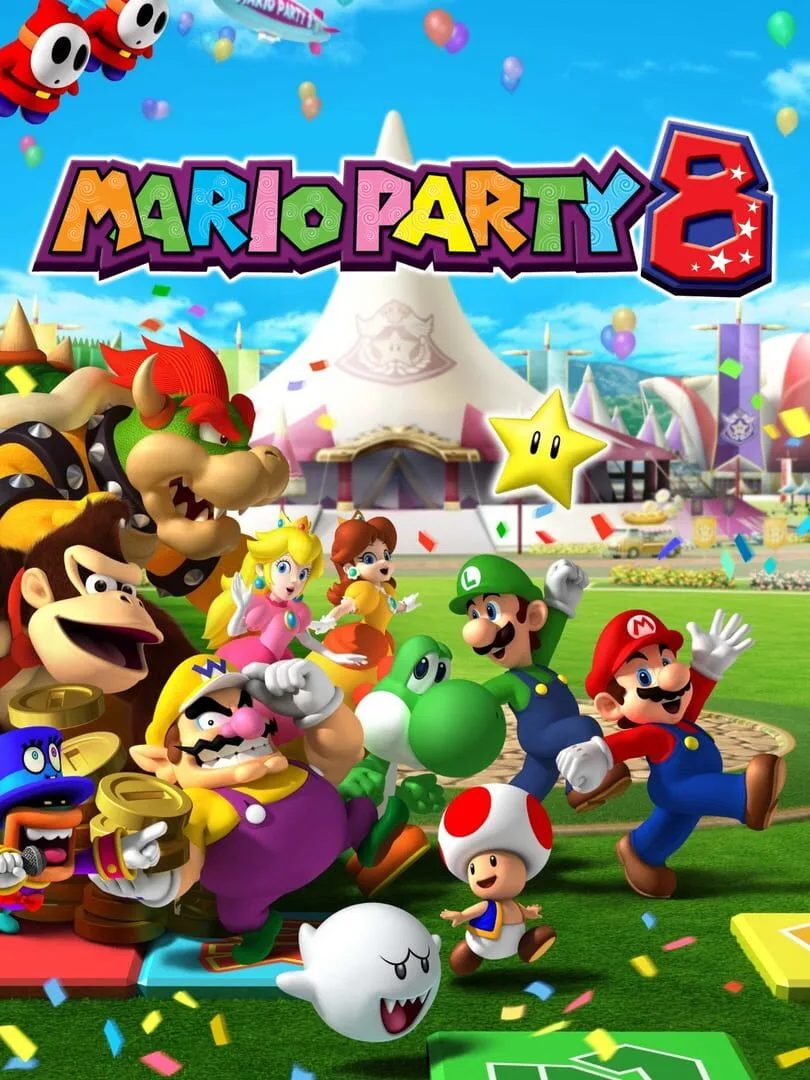 Mario Party 8 — couverture
