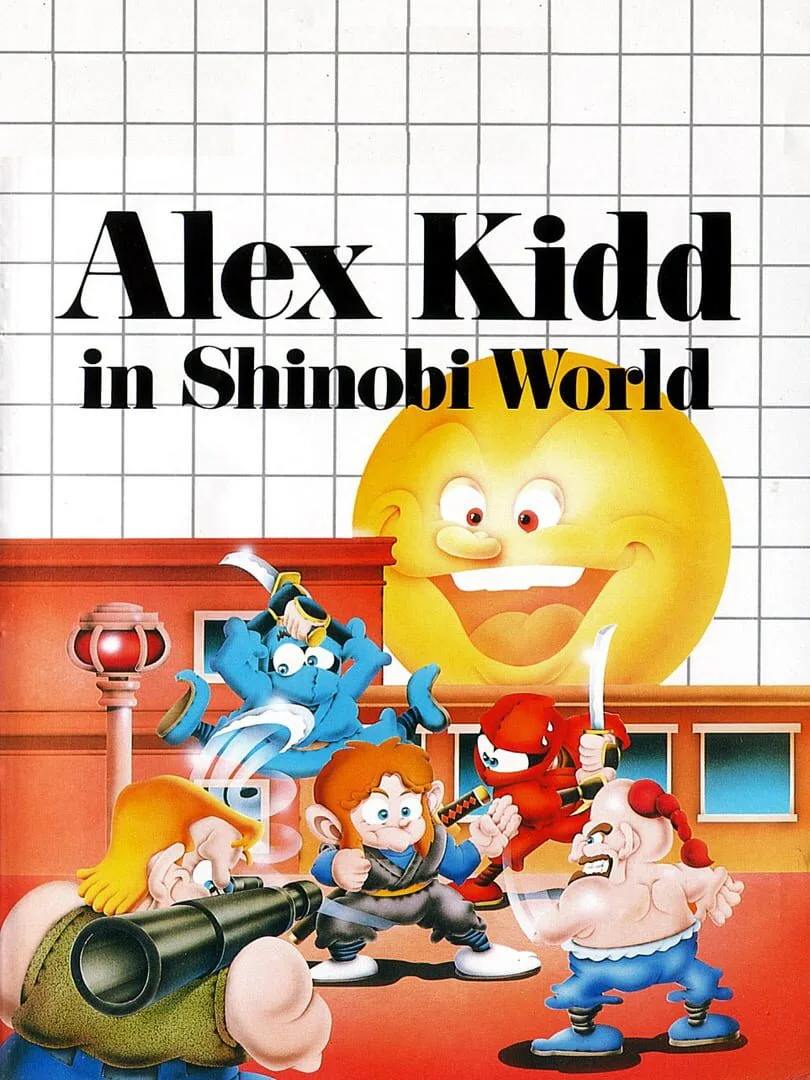 Alex Kidd in Shinobi World — couverture