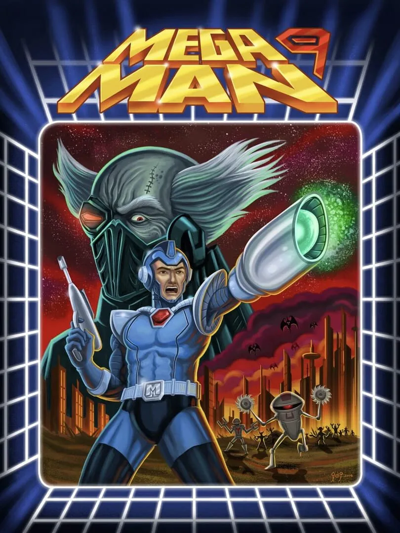 Mega Man 9 — cover