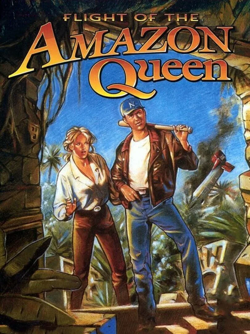 Flight of the Amazon Queen — cover