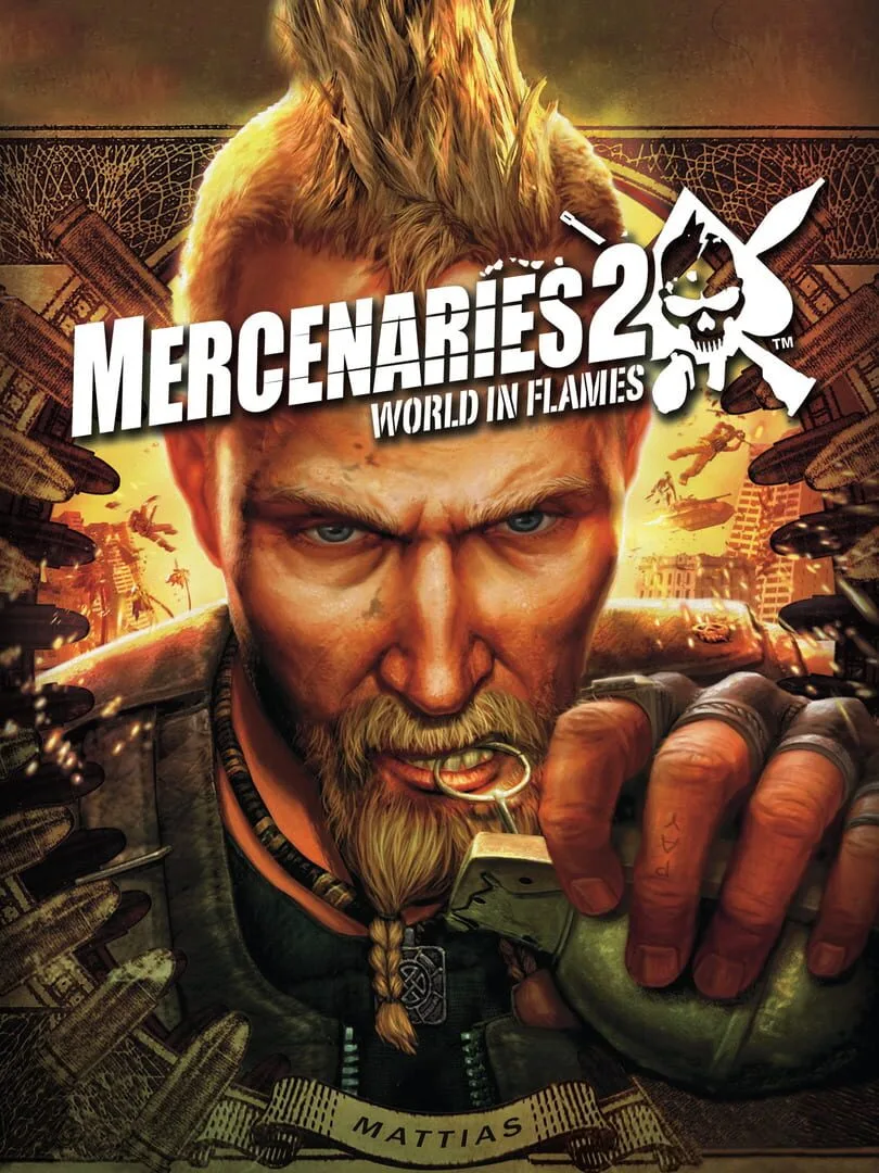 Mercenaries 2: World in Flames — cover