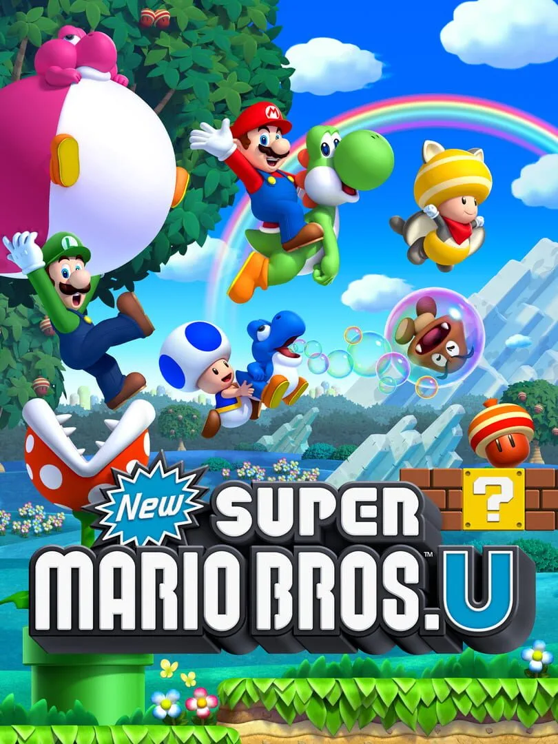 New Super Mario Bros. U — cover