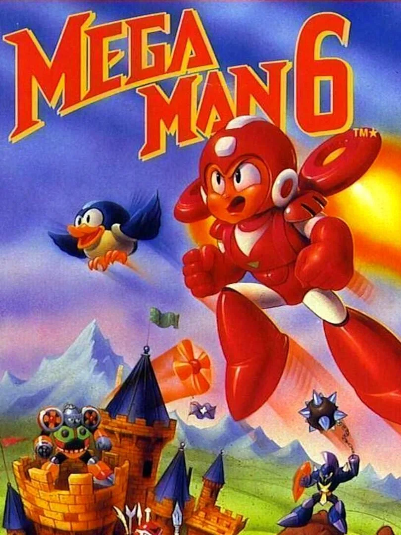 Mega Man 6 — couverture