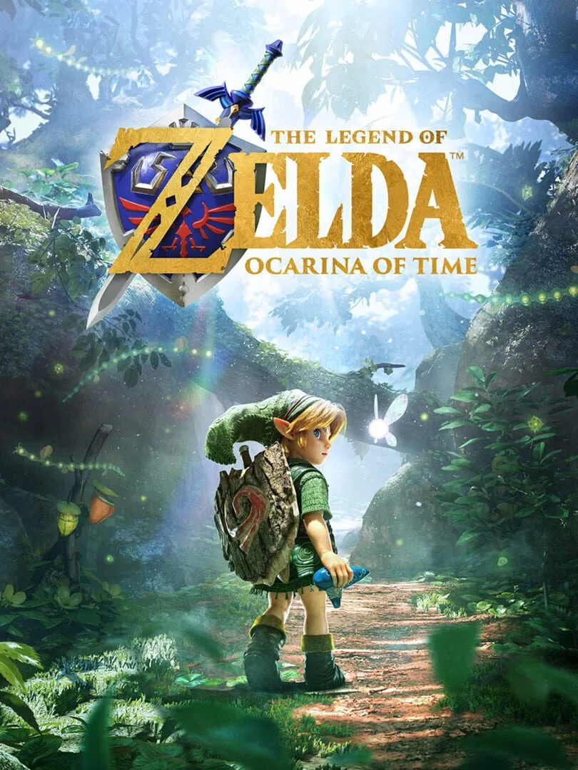 The Legend of Zelda: Ocarina of Time — couverture