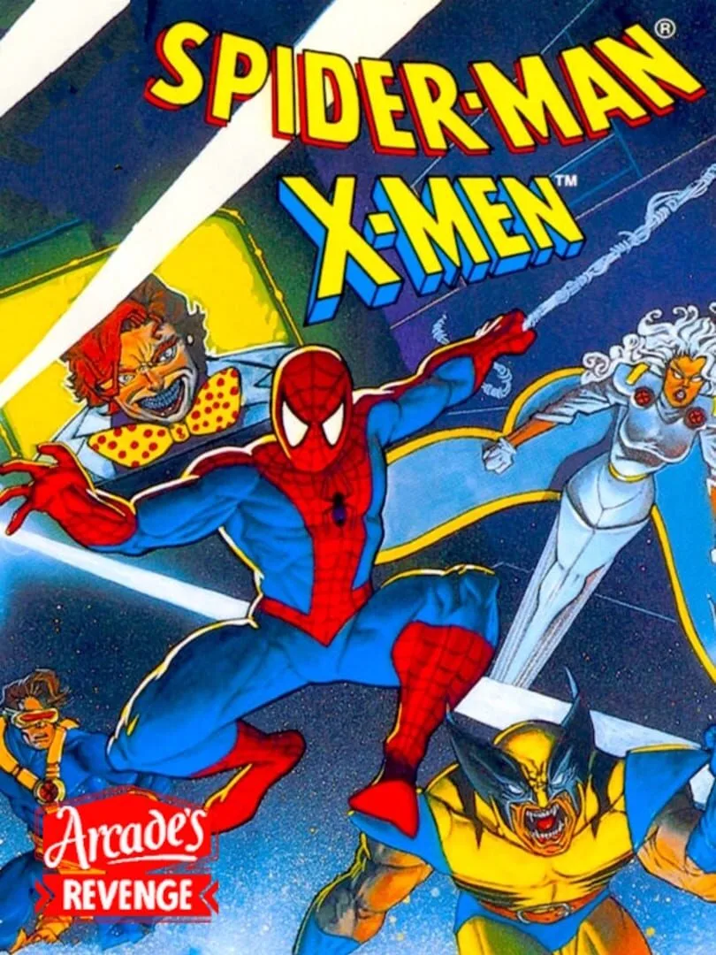 Spider-Man and the X-Men in Arcade's Revenge — couverture