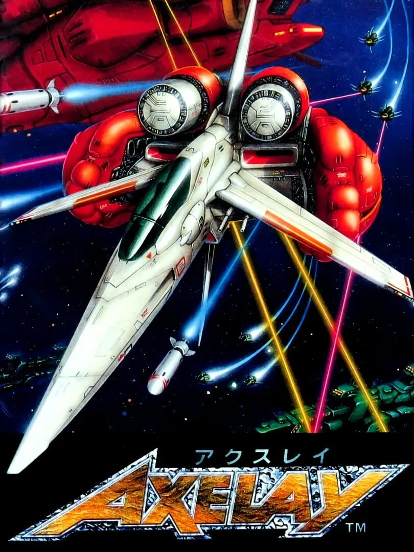Axelay — couverture