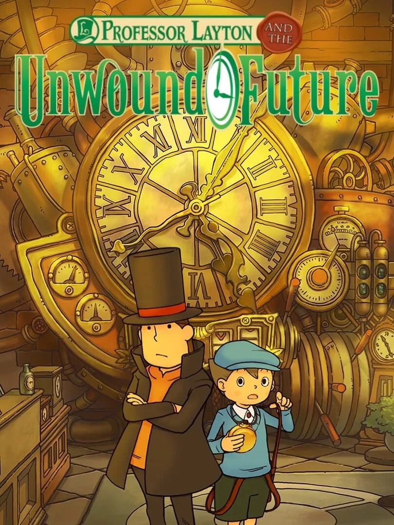 Professor Layton and the Unwound Future — couverture