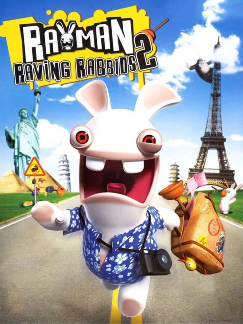 Rayman Raving Rabbids 2 — couverture