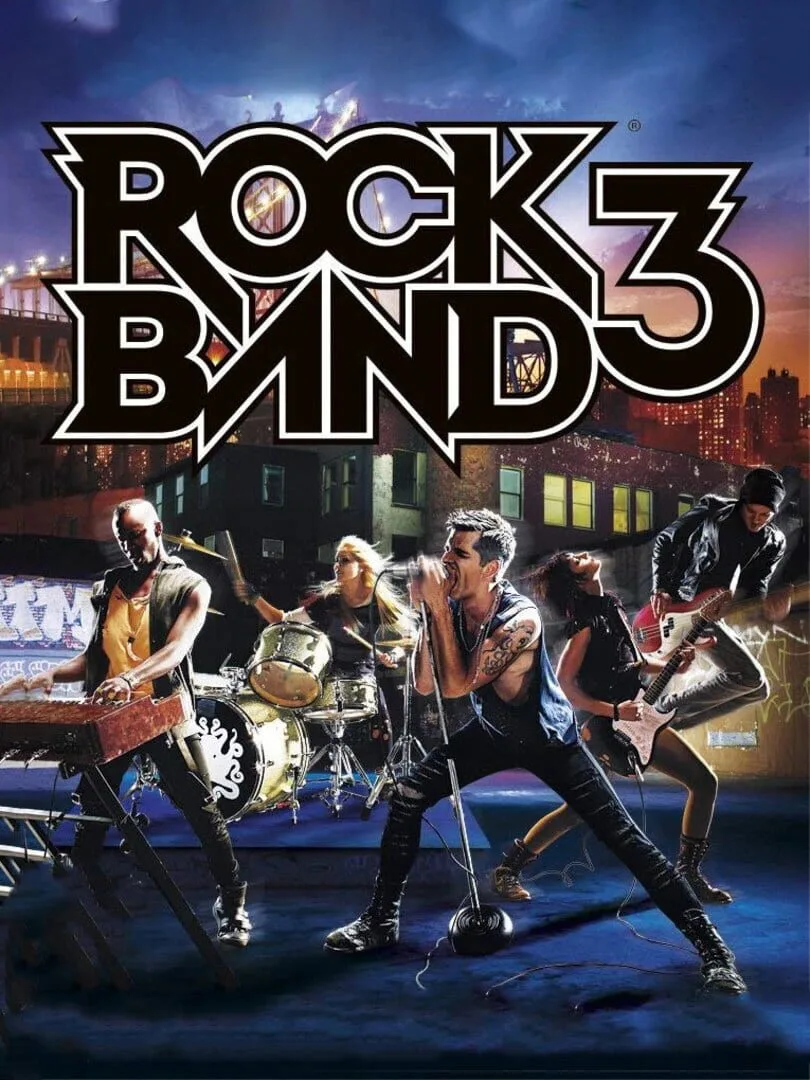 Rock Band 3 — couverture