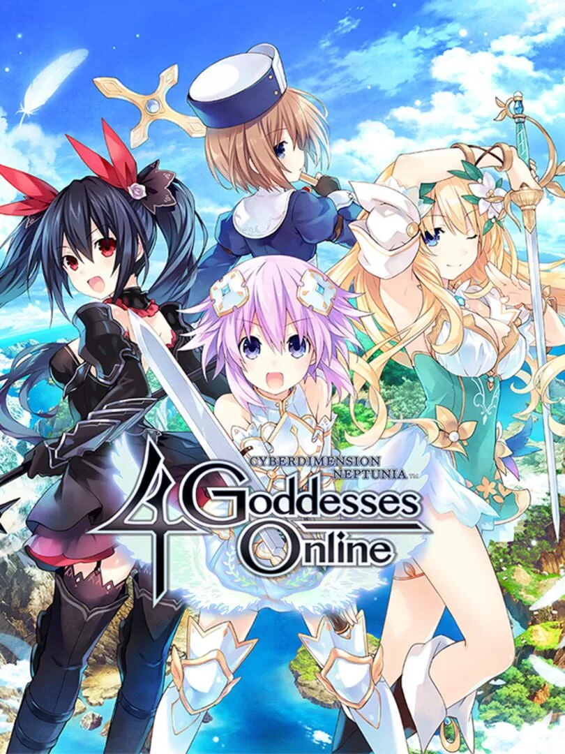 Cyberdimension Neptunia: 4 Goddesses Online — cover
