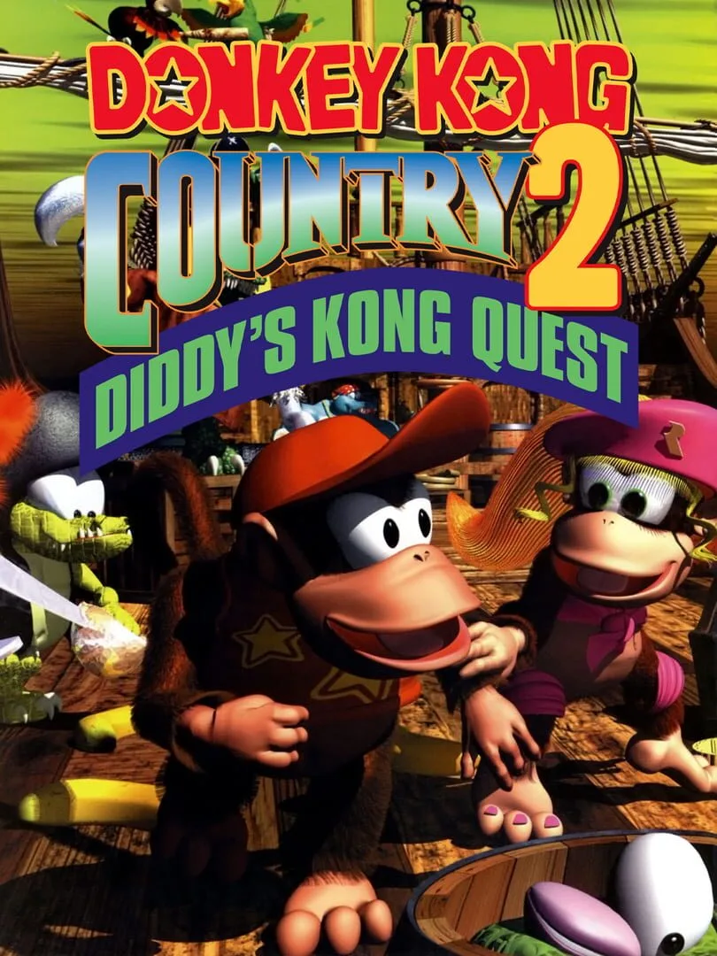 Donkey Kong Country 2: Diddy's Kong Quest — couverture