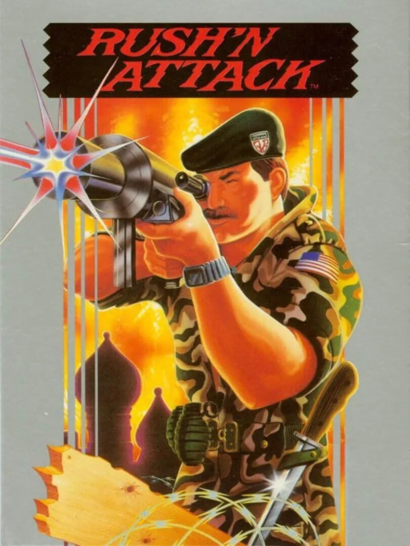 Rush'n Attack — cover
