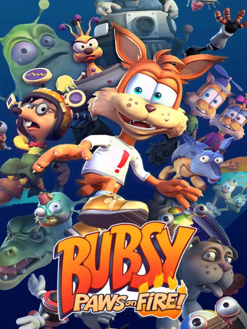 Bubsy: Paws on Fire! — couverture