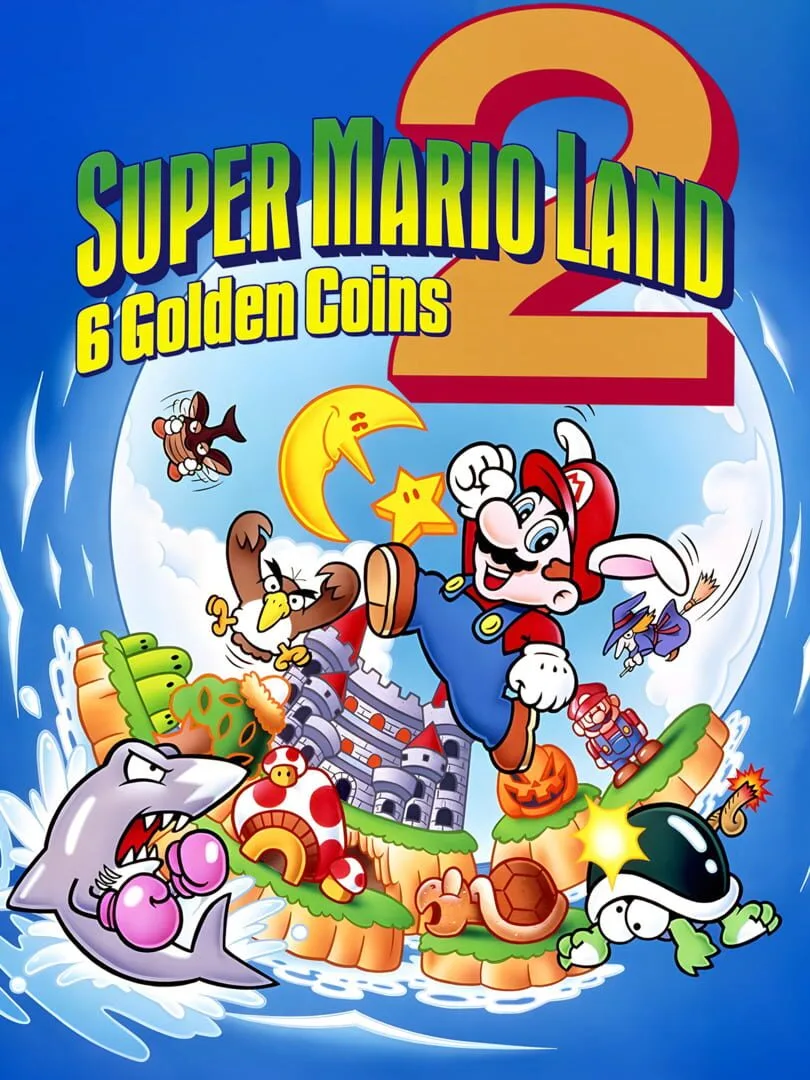Super Mario Land 2: 6 Golden Coins — cover