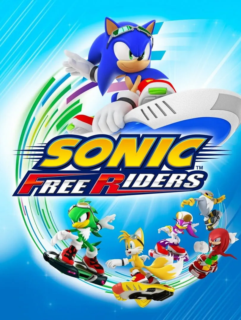Sonic Free Riders — cover