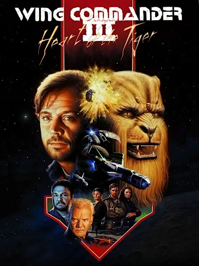 Wing Commander III: Heart of the Tiger — couverture