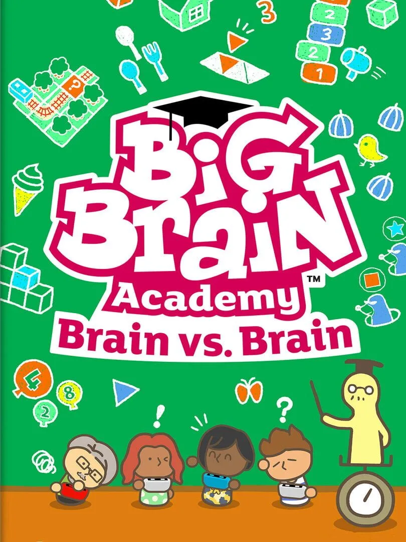 Big Brain Academy: Brain vs. Brain — couverture